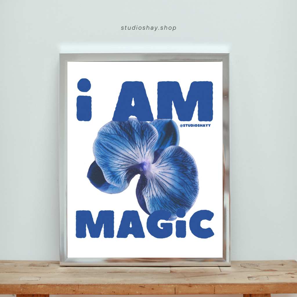 I AM MAGIC Blue Print