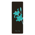 Lillies Grow in my Mind - Rubber Yoga Mat