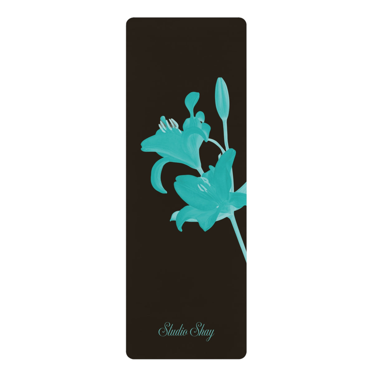 Lillies Grow in my Mind - Rubber Yoga Mat