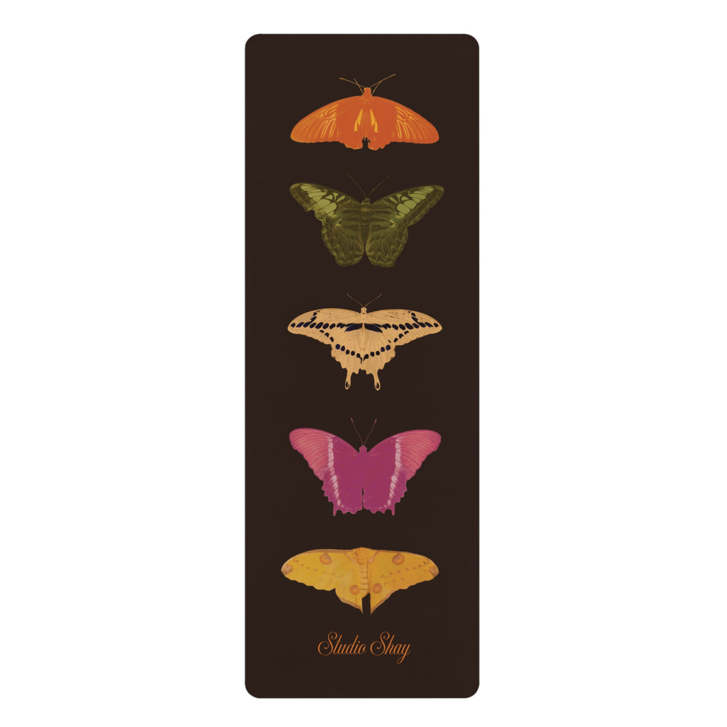 Butterfly Goddess ~ Rubber Yoga Mat
