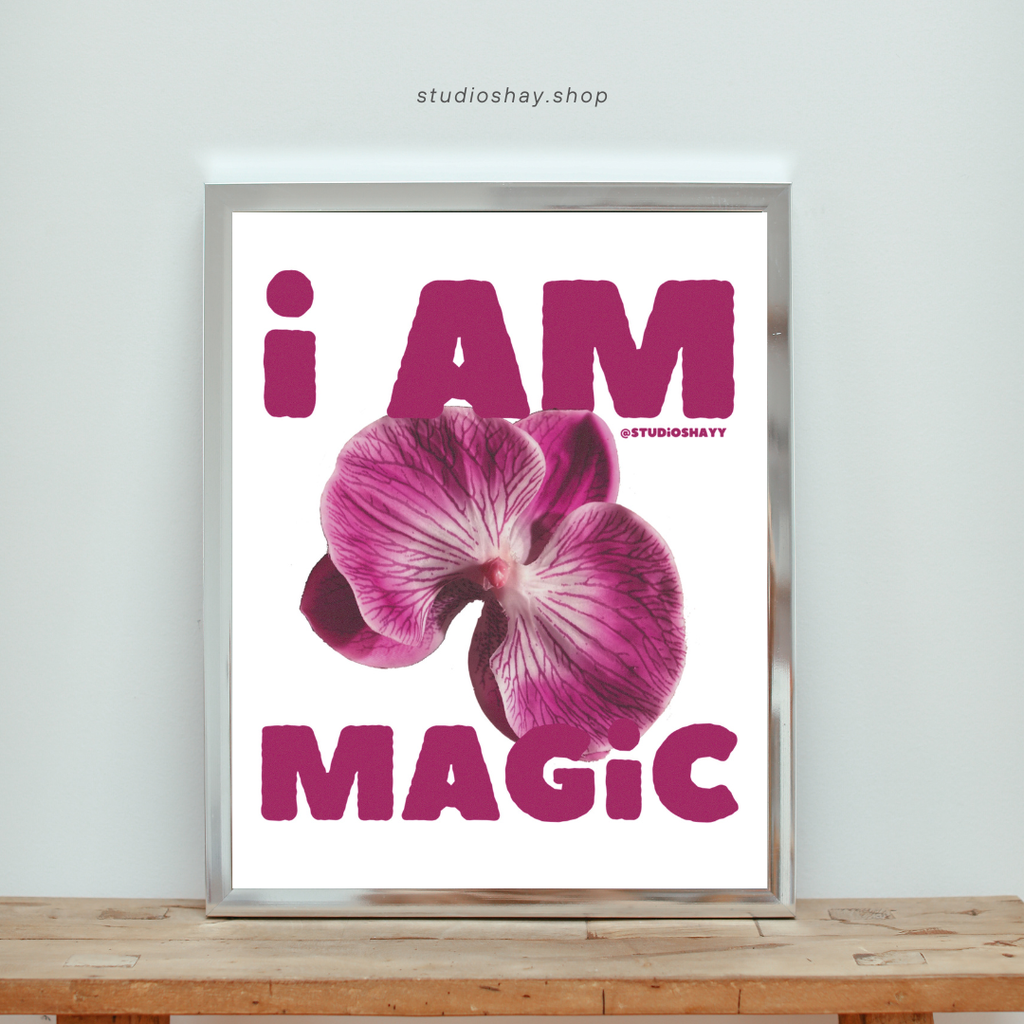 I AM MAGIC Pink Print