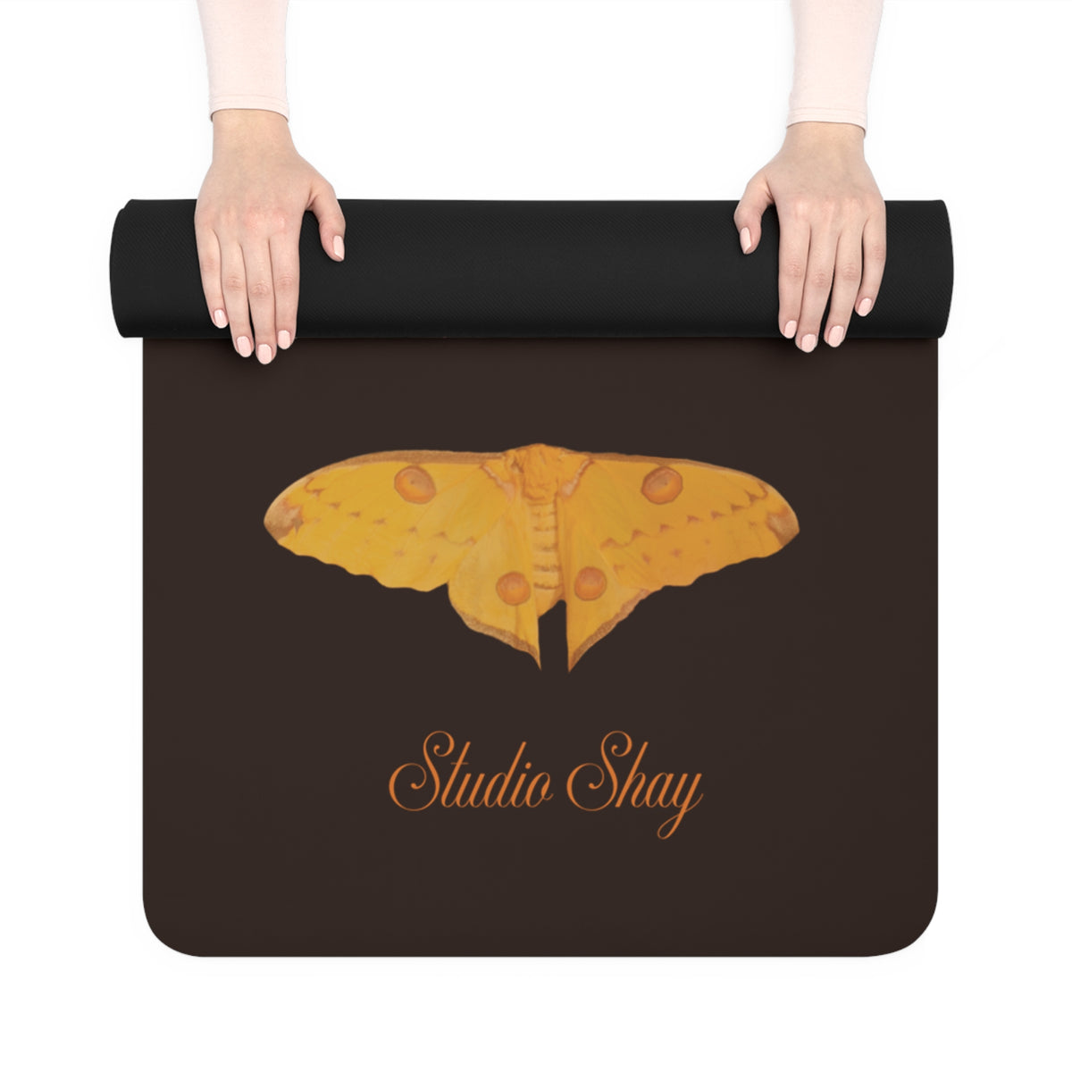 Butterfly Goddess ~ Rubber Yoga Mat