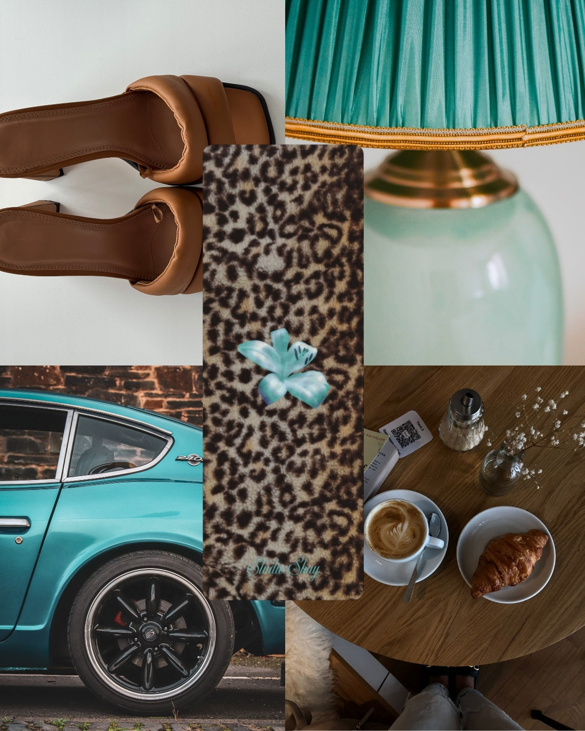Leopard Lily~ Rubber Yoga Mat