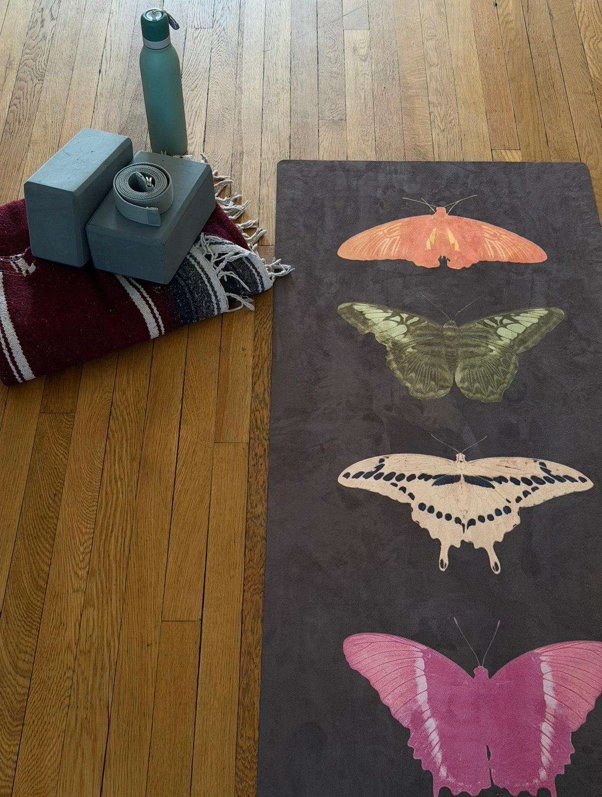 Butterfly Goddess ~ Rubber Yoga Mat