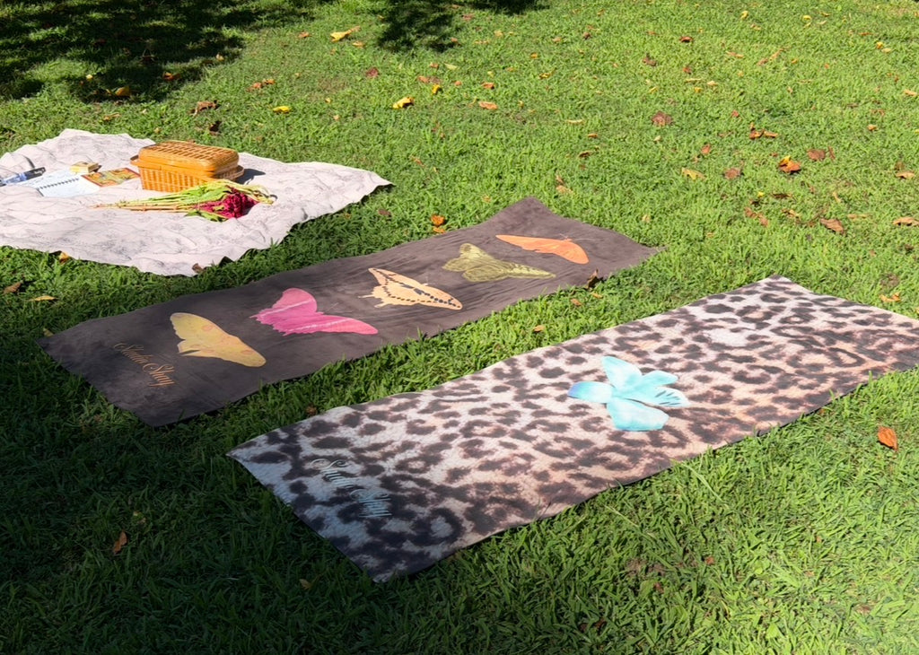 Butterfly Goddess ~ Rubber Yoga Mat