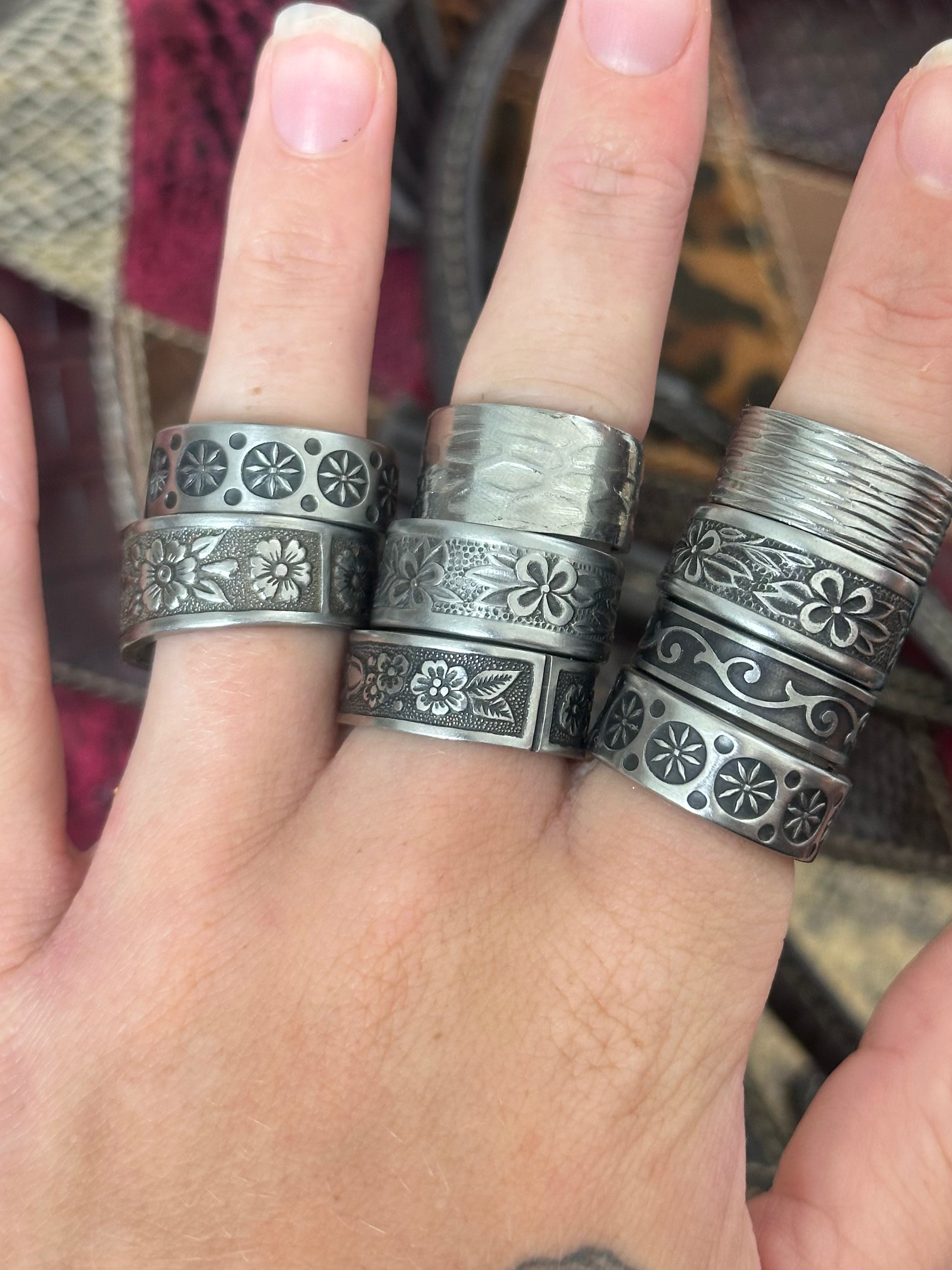 Size 9 ~ 1 of 1 Spoon Ring