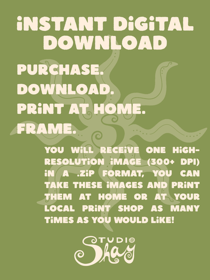 DIGITAL DOWNLOAD: i AM MAGIC Purple Print