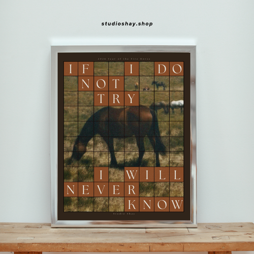 Year of the Horse Print